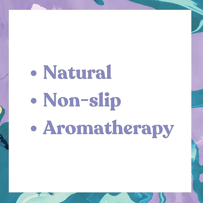 ASUTRA Yoga Mat Cleaner Spray (Peaceful Lavender - Aluminum Bottle), 4 fl oz - No Slippery Residue, Organic Essential Oils, Deep-Cleansing for Fitness Gear & Gym Equipment, Microfiber Towel Included