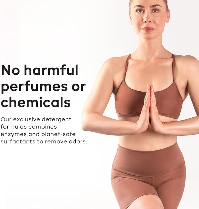 Nonaste Liquid Laundry Detergent - 64 Fl Oz (Pack of 2) - Active Wear Laundry Detergent for Workout Clothes & More - Scented & Unscented Bundle, Gentle & Color Safe