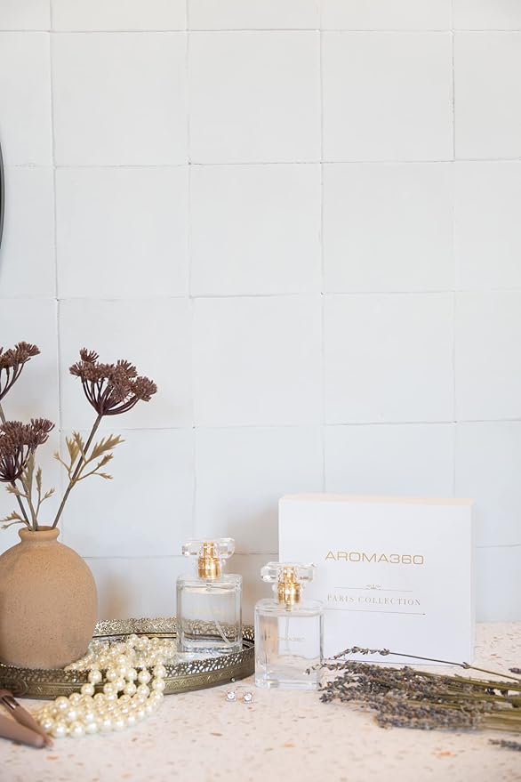 Aroma360-24K Magic - Essential Oil Room Spray Duo - Luxury Hotel Inspired Aromatherapy - Hints of Zesty Citrus, Floral Jasmine, & Lily - Hypoallergenic - Air Freshener Spray - 6.8 Fl Oz - 2 Pack