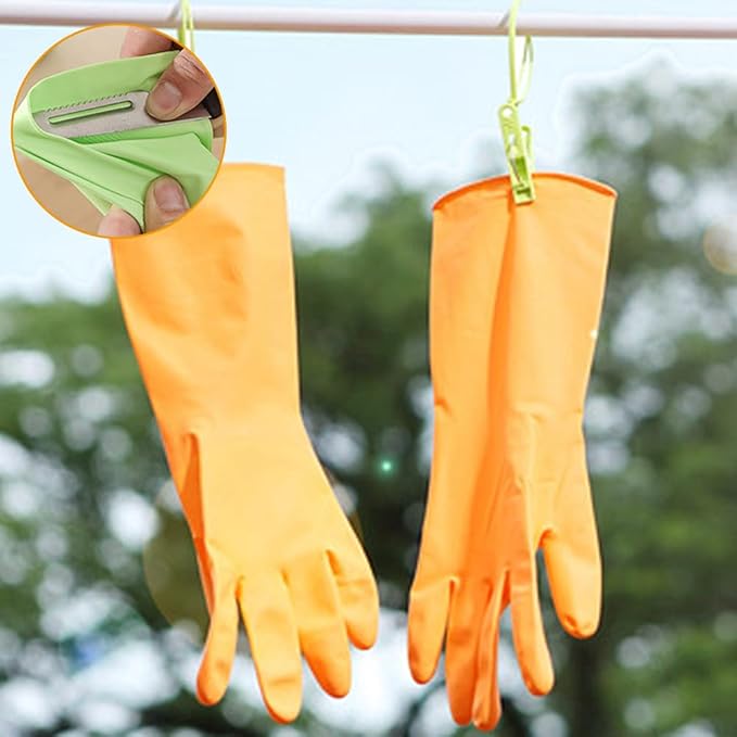 Alimat PluS 3 Pack Reusable Cleaning Gloves Latex Free, Dishwashing Rubber Gloves for Cleaning, Waterproof Household Gloves for Laundry, Gardening (Small, Without Liner)