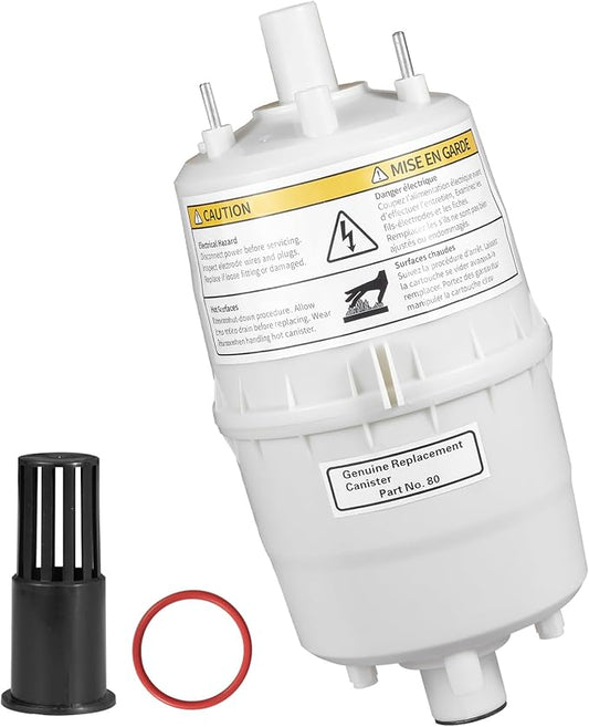 Upgrade 80 Steam Canister for Aprilaire Humidifier – Replacement for Models 800, 801, 865, 866, 80 | OEM Compatible Steam Humidifier Canister | 1-Pack