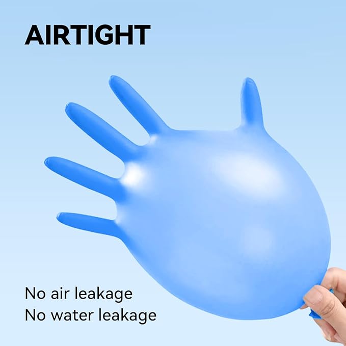 Jointown Vinyl Gloves, Disposable Cleaning, Powder Free, Latex Free, Non-Sterile Protective Glove, Gloves for Cooking