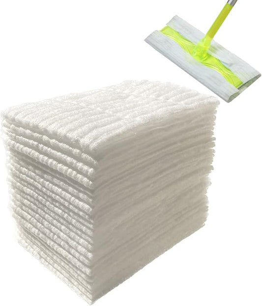 JEBBLAS Disposable Mop Cloth Dry Sweeping Pad for Floor Mop Sweeping Cloths Multi Surface Refills, 120 Count