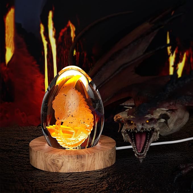 2 Pack Dragon Egg Mold - Dinosaur Silicone Mold for Resin, Candle, Easter Egg, Animal, Cartoon, Candles