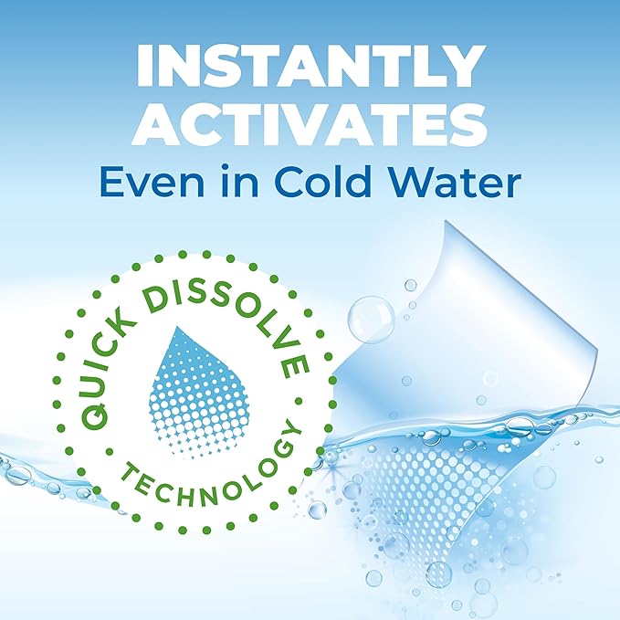 ARM & HAMMER Power Sheets Laundry Detergent, Fragrance Free, Dermatologist Tested Concentrated Laundry Detergent Sheets, 50 Count, up to 100 Small Loads