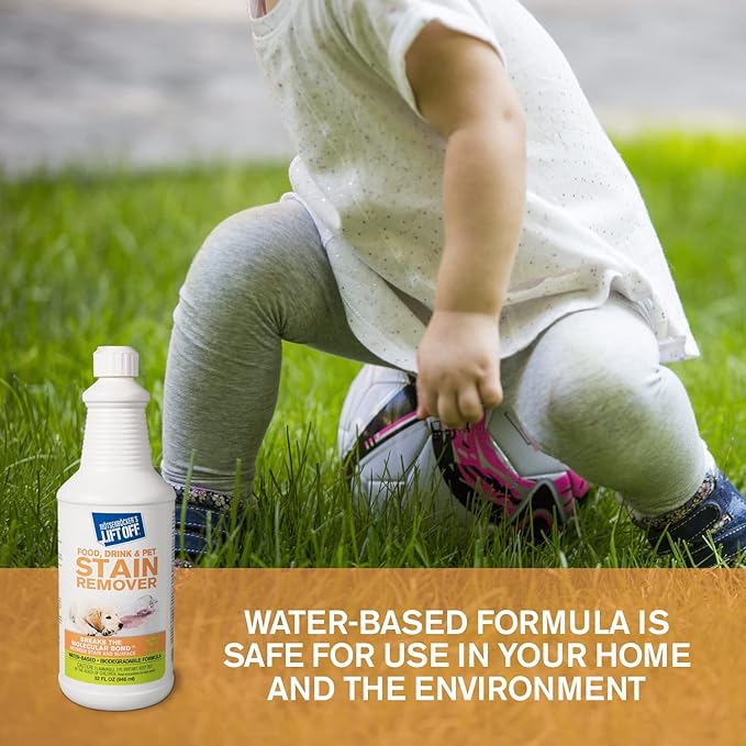 Motsenbocker's Lift Off 40503-6PK 32-Ounce Food, Beverage and Pet Stain Remover Spray Great as a Pre-Wash Laundry Treatment and Eliminates Tough Stains Water-Based, Pack of 6