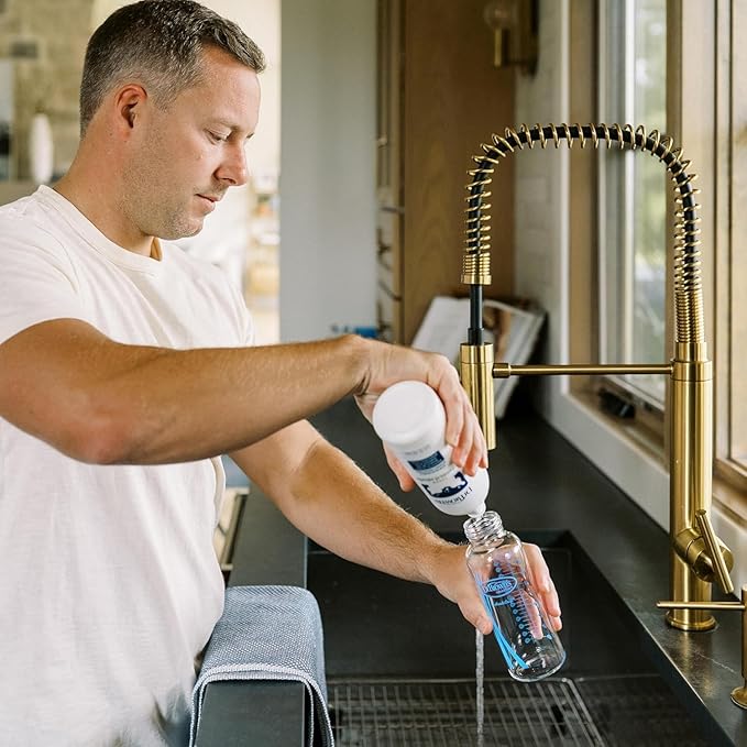 Dr. Brown's Bottle & Dish Soap for Baby Bottles and Baby Accessories, Plant-Derived, Fragrance-Free, 16 fl oz, 2 Pack