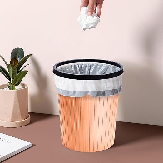 ZXJ Plastic Trash Can - 2 Gallon - Pink - Laundry Room,Bathroom,Kitchen,Office,Dormitory,Camping,Kids Room