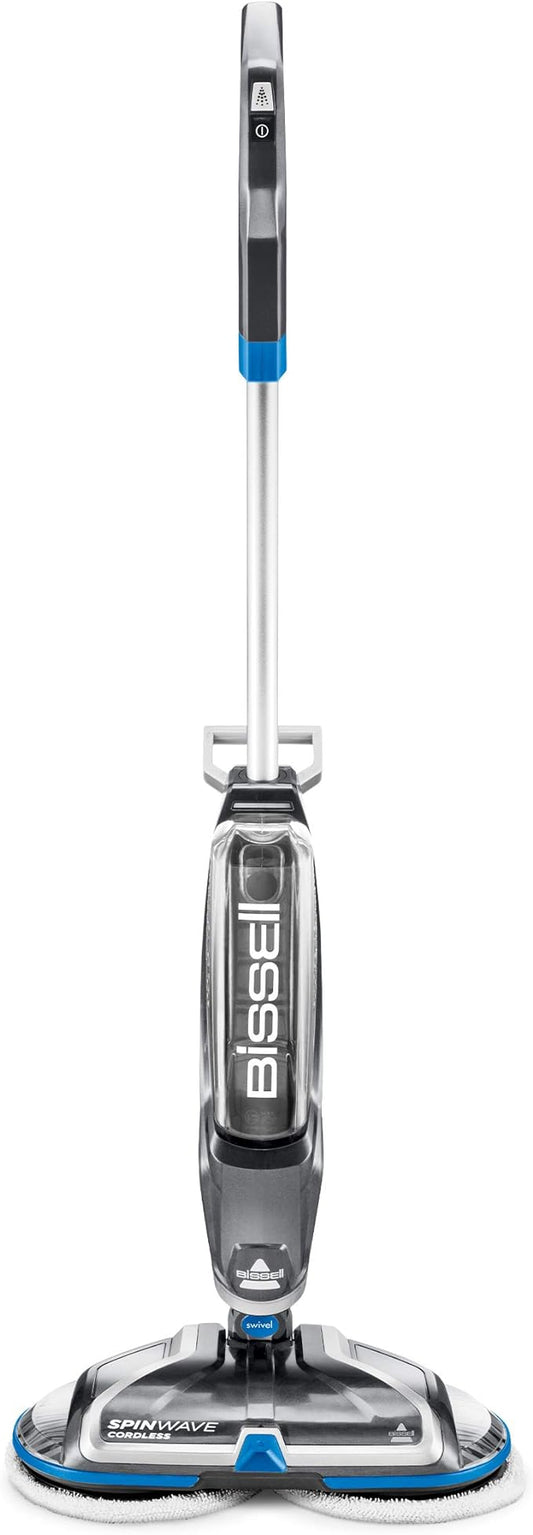 BISSELL Spinwave Cordless Hard Floor Expert Spin Mop Cleaner 18V with washable mop pads for sealed hard floors