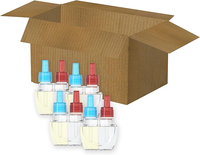 Febreze Plug In Air Freshener Scented Oil Refill Baked Cinnamon Apples, 4ct