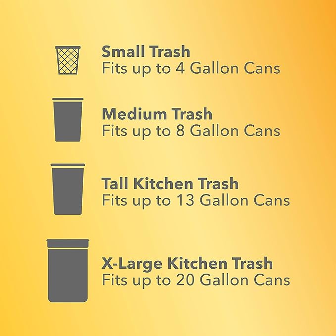 Glad ForceFlex MaxStrength Tall Kitchen Drawstring Trash Bags, 13 Gallon, Beachside Breeze with Febreze Freshness, 34 Count (Pack of 2)