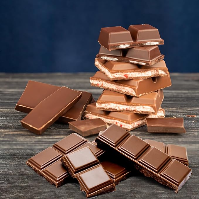 Palksky Chocolate Bar Mold Deep, 4PCS Silicone Chocolate Molds Thick for Dubai Chocolate Bar Pistachio, Non-Stick Thick Chocolate Bar Molds, Chocolate Making Supplies with 100PCS Bags