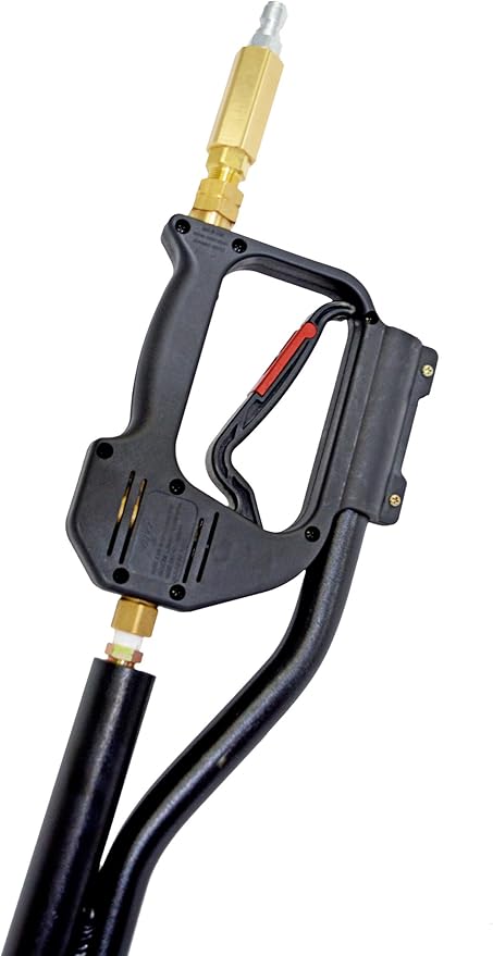 Simpson Cleaning 80182 Universal 20" Industrial Pressure Washer Surface Cleaner for Hot and Cold Water Machines, 3/8" Quick Connection, Recommended min 3450 PSI up to max of 4500 PSI, Black