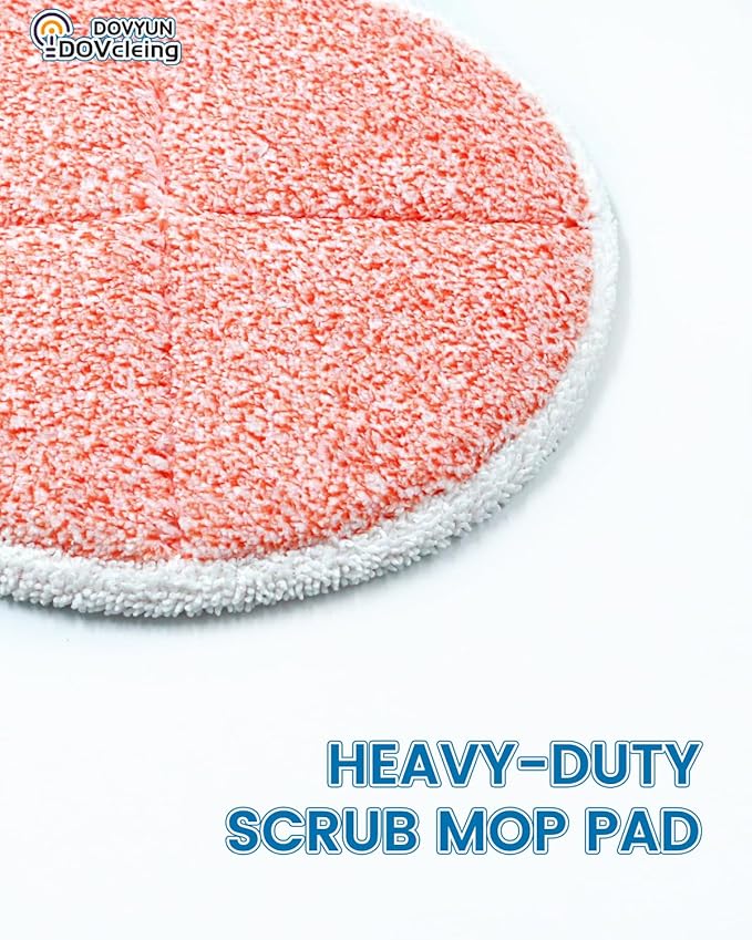 6 Pack Replacement Mop Pads Compatible with Bissell Spinwave Mop: 2124 2039 2039A 2039Q 2039T 2039W 20391 20393 20395 20399 2307 2315A 23157 23159