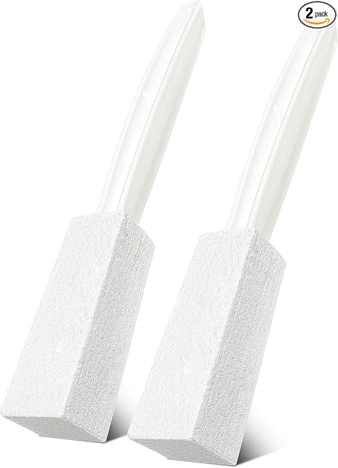 Toilet Cleaner Hard Water Build up Remover with Ergonomic Handle,Toilet Bowl Stain Ring Remover,