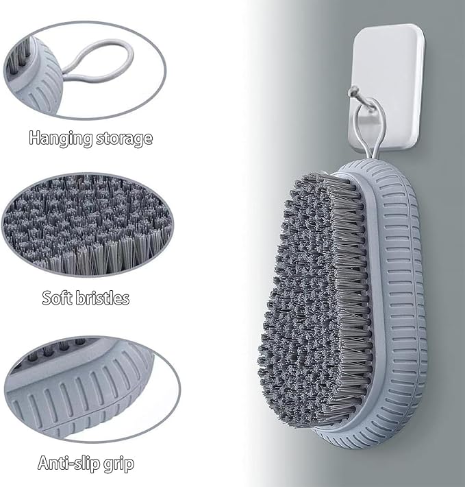 Cleaning Scrub Brush for Laundry Carpet - Carpet Cleaning Brush, Laundry Brush for Stains on Clothes, Scrub Brushes for Cleaning, Laundry Scrub Brushes for Clean Carpet,Clothes,Shoes,Tile etc. 2 Pack