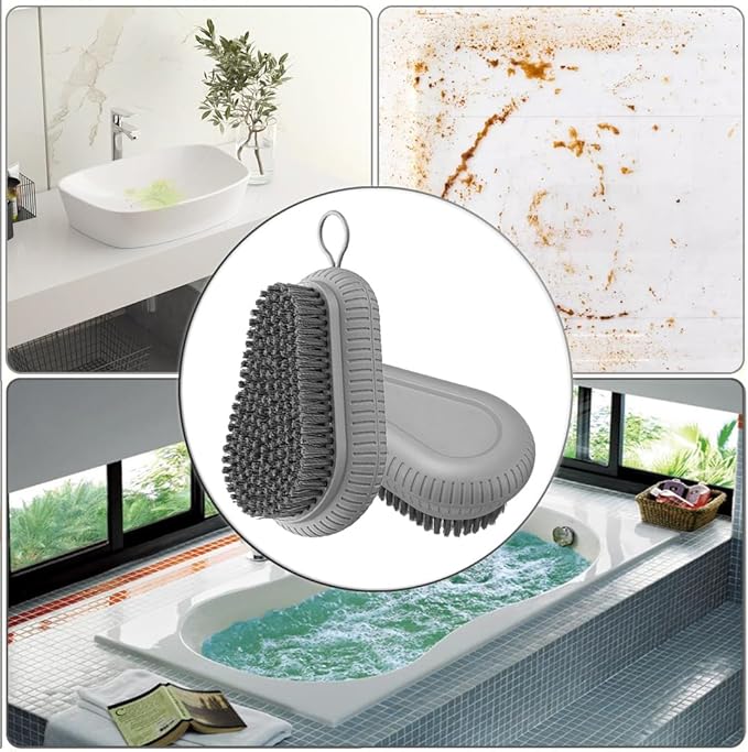 Cleaning Scrub Brush for Laundry Carpet - Carpet Cleaning Brush, Laundry Brush for Stains on Clothes, Scrub Brushes for Cleaning, Laundry Scrub Brushes for Clean Carpet,Clothes,Shoes,Tile etc. 2 Pack