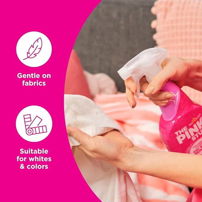 Stardrops - The Pink Stuff - The Miracle Laundry Oxi Stain Remover Spray 2-Pack Bundle (2 Laundry Stain Remover)