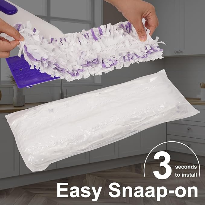 30P Swiffer mop Replacement Pads. Compatible with Swiffer Power Mop. Vacuum-Packed Disposable mop Pads. Suitable for Multiple Surfaces. Suitable for Various Types of Flooring.