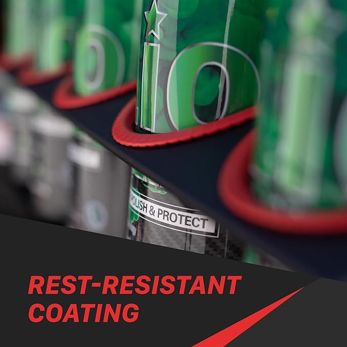 Maxshine Universal 2 Pack Spray Bottle Holder (16oz/34oz) - Holds 7 IK Trigger Sprayers with 3 Small Holes, Sturdy & Lightweight Wall-Mounted Organizer for Detailing Accessories, Easy to Install