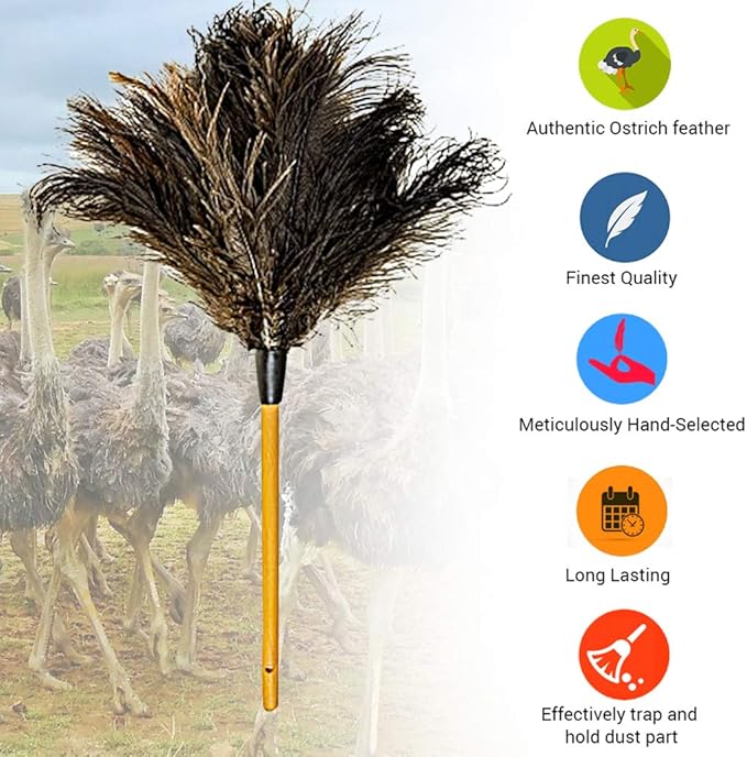 Dusters Killer Ostrich Feather Dusters MB03, 28" L, Large