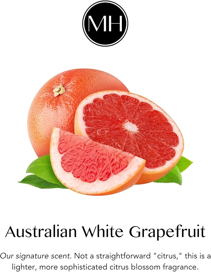 Murchison-Hume Powerful, Plant-based, Multi-Surface Bathroom Cleaner Spray for Basins, Tubs, Tiles, and Toilets. Eliminates Odor, 17oz, Australian White Grapefruit Scent 2 Pack