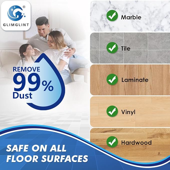 Mop Replace Heads Compatible for O Cedar 3 Pack, Spin Mops Refill Head Replacement for RinseClean 2-Tank System, Machine Washable, Suitable for Hard-surfaced Floors Cleaning