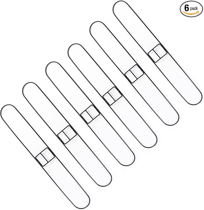 Matthew Cleaning Universal Commercial Clip-on Wire Industries Dust Mop Frame, 36 inch ( Pack of 6) Sold Seperately,Perfect for Floor Cleaning Home/Office/Lobby/Bathroom/Kitchen/Janitor
