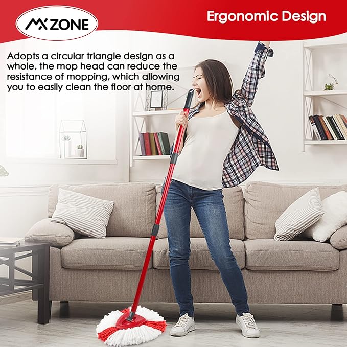 Spin Mop Replacement Base Head Compatible with O Cedar Rotating Triangle Spinning Mop Replace Cover Plastic Base Case Disc Accessories Part, 1 Pack, Not Fit RinseClean