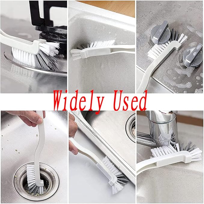 ELANE 10 Pcs Dish Scrub Brush Small Scrub Brushes for Cleaning,Kitchen Scrub Brush for Dishes,Corner Scrub Brush