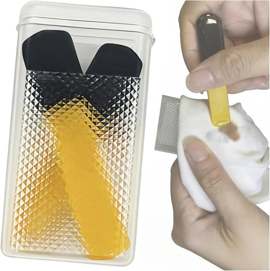 Stain Remover Brush, Portable Fabric Cleaner for Tough Stains Like Red Wine, Coffee, Grease, Juice, Grass on Clothes