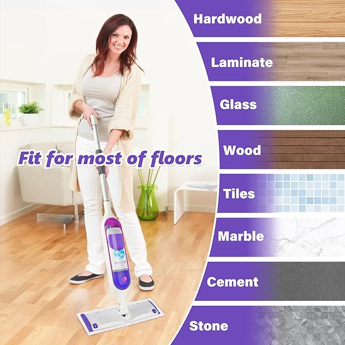 Mop Pads Refills for Swiffer Power Mop: 30 Pcs Wet Dry Disposable Pad for Multi-Surface Floor Cleaning - Mopping Replacement for Tile Hardwood - Sweeping Cloths for Home Kichen