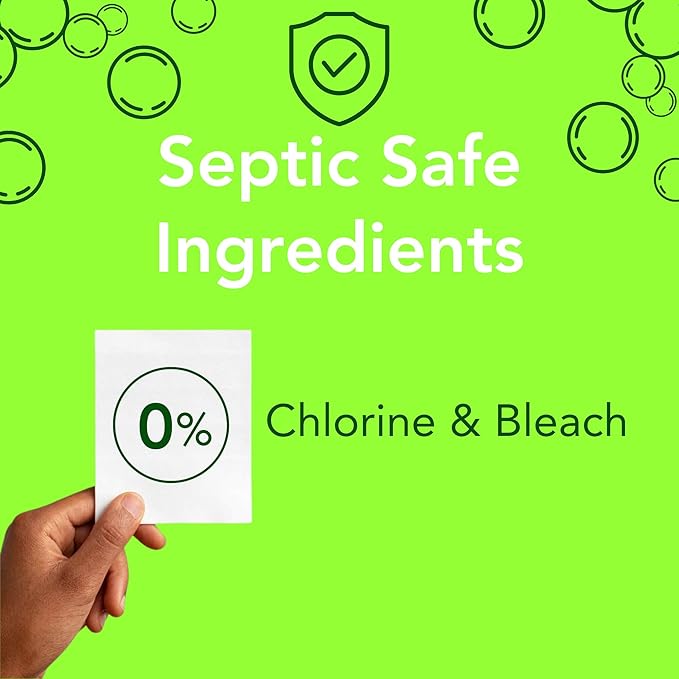 Toilet Bowl Cleaner Strips 60 Count, Unscented Eco-friendly, Non-toxic, Septic Safe, Removes Odors & Stains, Plastic-free, Natural Toilet Bowl Cleaner for Quick and Easy Cleaning