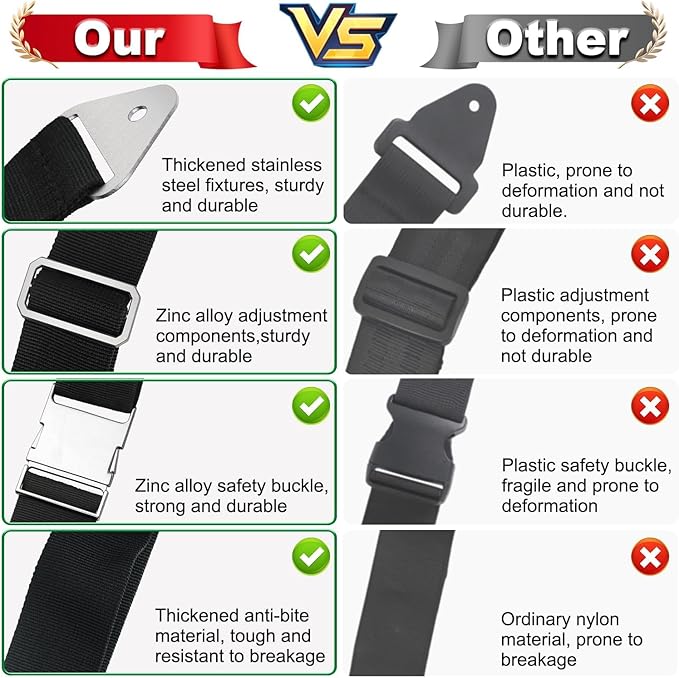 Trash Can Lid Lock,Durable Metal Garbage Bin Locks For Animals, Adjustable-Length Trash Can Locks for Raccoons, Can Be Opened with One Hand, Suitable For Multiple Sizes Outdoor Trash Cans (4 Pack)