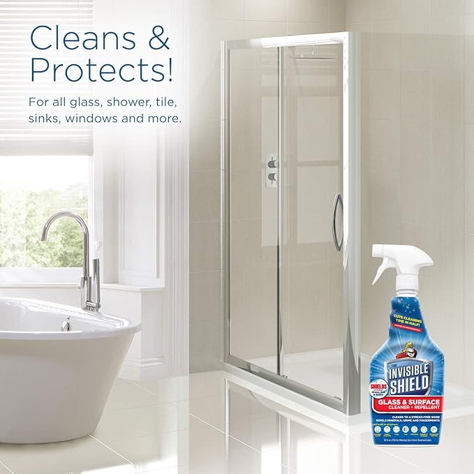 Invisible Shield Glass & Surface Cleaner 32 fl. oz. Cleans and Protects on multi surfaces by UNELKO- Clean-X (3)