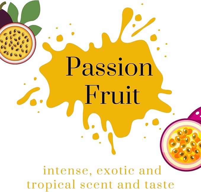 Air Jungles Passion Fruit Scent Reed Diffuser Set with Sticks 3.4 fl oz (Pack of 3), Long-Lasting Essential Oil Air Freshener for Bathroom, Office, Gym, and Bedroom Fragrance Freshener