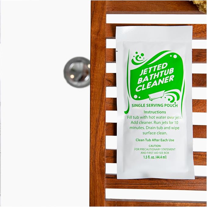 Jetted Bathtub Cleaner Concentrate Case of 100 1.5 Ounce Pouches
