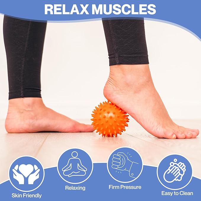 Dryer Balls Laundry Anti Static - 6 Pack Reusable Plastic Clothes Drying and Fluffing Fabric Softener Balls 3 inches Assorted Colors