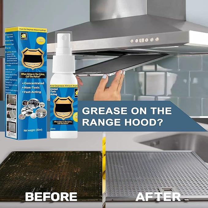 2 PCS Magic Degreaser Cleaner Spray, Magic Degreaser All Purpose Cleaner Spray Cleaner Spray Kitchen Cleaner Spray Degreaser