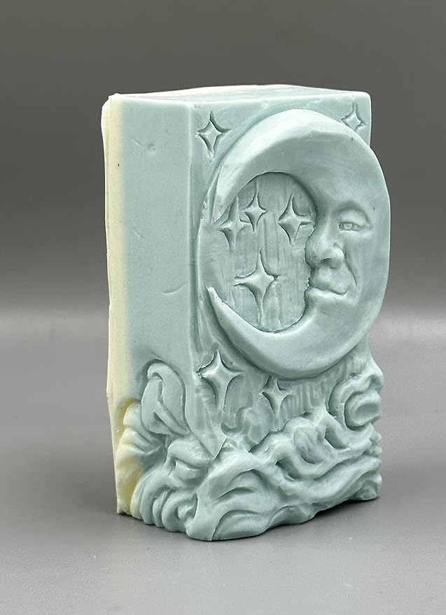 Moon Silicone Mold for SOAP Making and Other Crafts