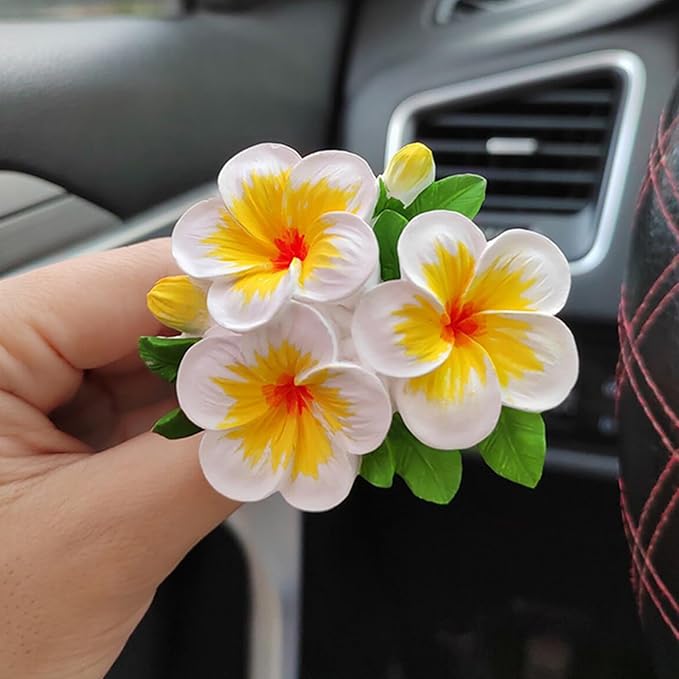 Wehous 2PCS Flower Silicone Mold 3D Cute Flower Resin Candle Molds for Candle Making Silicone Fondant Chocolate Cake Decorating Mold Candle Soap Wax Resin Concrete Clay Casting Craft Mould