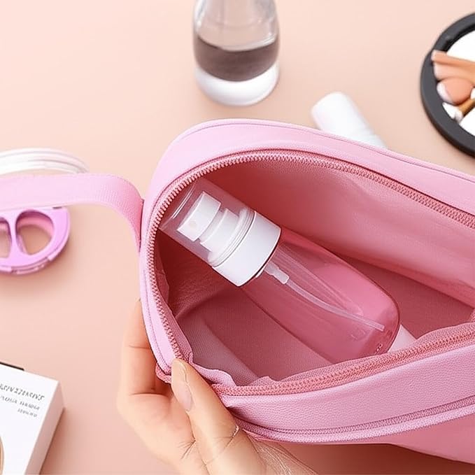 2 oz Travel Spray Bottles TSA Approved，Leak Proof Travel Size Mini Small Fine Mist Spray Bottle 2 oz for Face Hair (5 Pack)