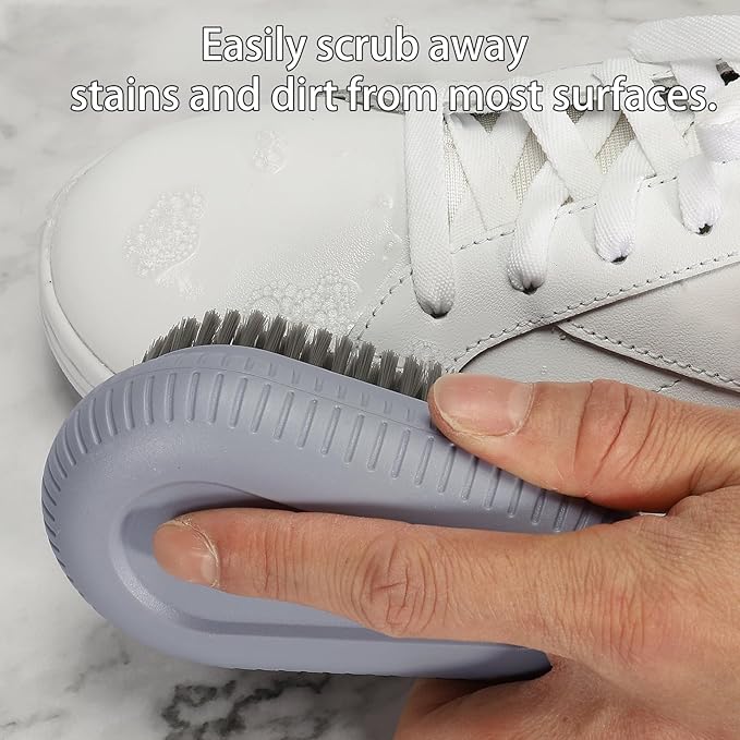 Cleaning Scrub Brush for Laundry Carpet - Carpet Cleaning Brush, Laundry Brush for Stains on Clothes, Scrub Brushes for Cleaning, Laundry Scrub Brushes for Clean Carpet,Clothes,Shoes,Tile etc. 2 Pack