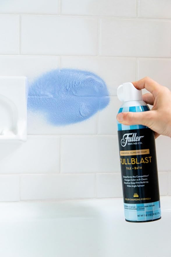 Fuller Brush FULLBLAST Tile & Bath Foam Bathroom Cleaner Spray (Pack of 2)