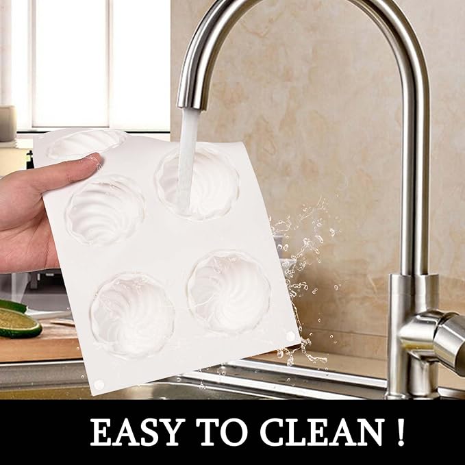 Chocolate Flowers Silicone Mousse Cake Molds, Cheesecakes Truffles Brownie Pops Silicone Molds 12-Cavity Dessert Molds Great for Baker Pastry