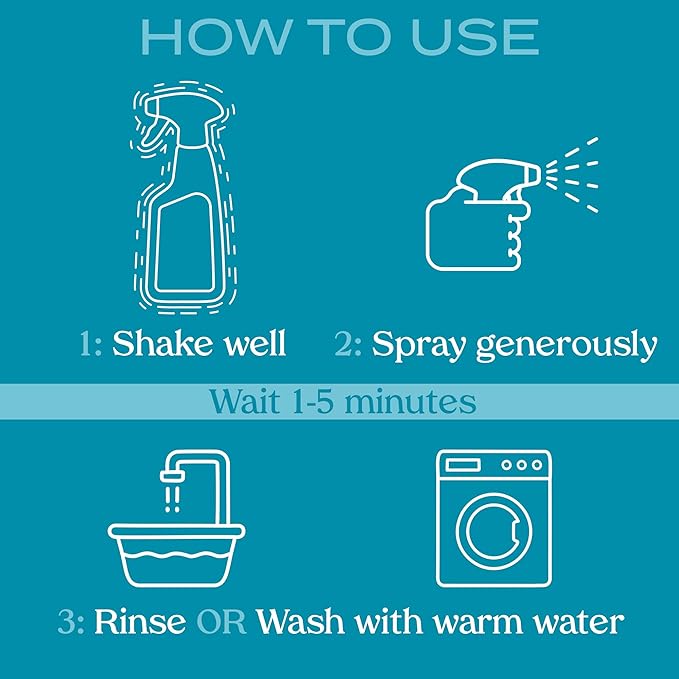 Lively Laundry Stain Remover (2 Pack), Fragrance-Free, Biodegradable Formula