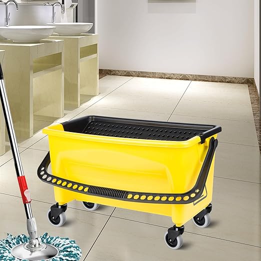 3" Mop Bucket Wheels Replacement, Non-Marking TPR Castors Set of 4 for Rubbermaid Models 7570-L2, 7571,7580,7581,7582 7583