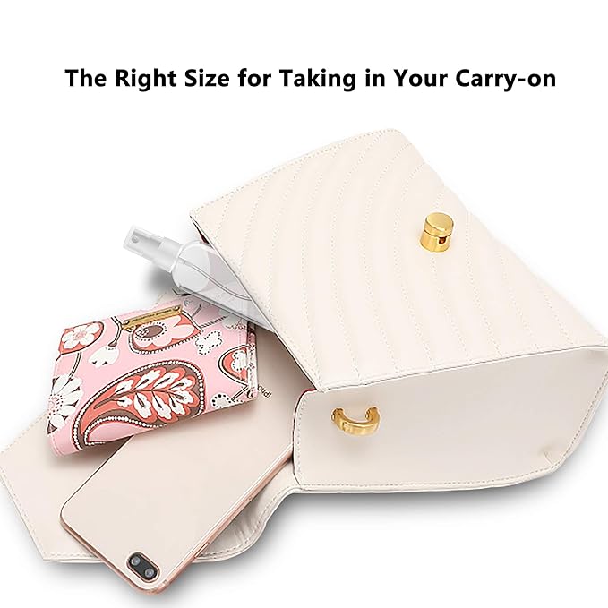 ZEROFIRE 2 Pack Spray Bottles 1oz Clear Plastic Empty Refillable Mini Spritzer for Travel, Cleaning, Gardening, Skin Care Atomizer for Essential Oils, Perfume