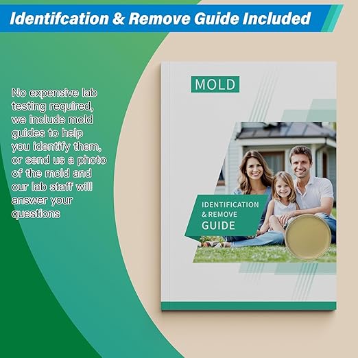 Mold Test Kit for Home - 12 Simple Detection Tests,Test HVAC System,Home Surfaces,& Indoor Air Quality Testing Kits,DIY Mold Detector at Home,Includes Detailed Mold Identification Guide,air Tester