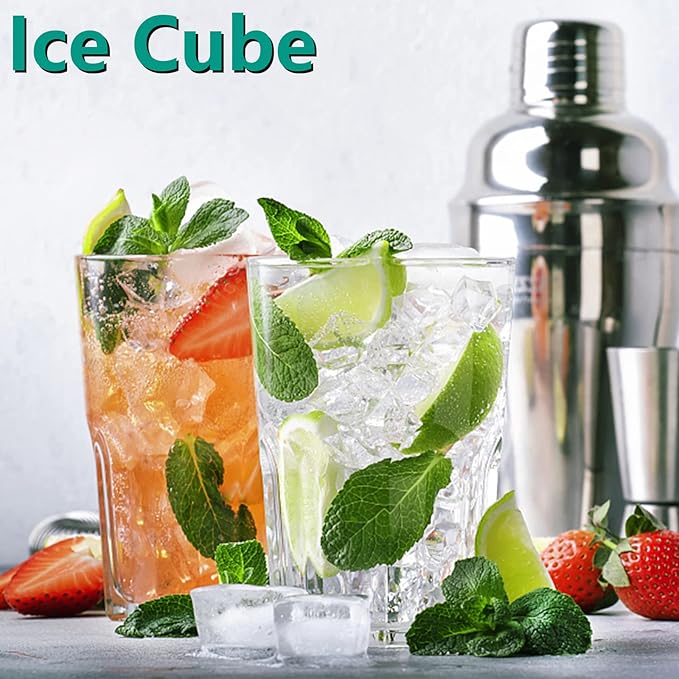 Sakolla Square Chocolate Mold, 40 Cavities Silicone Cube Mold for Chocolate, Candy, Caramel, Ice Cubes, Ganache, Gummy